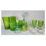 Green glassware Collection