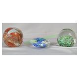 MCM Glass Paperweights
