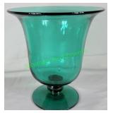 Blenko vase with pontil bottom