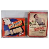 Vintage Candy Boxes: Bit-O-Honey & Baby Ruth