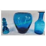 Art Glass cobalt blue