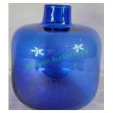 Blenko? Blue Bee Hive 10" x 10"