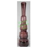 1960 Amethyst Rare segmented bottle with pontil