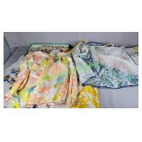 Yo Yo quilt pieces, 1950