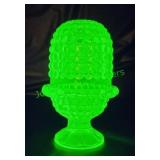 Viking Glass 1000 Eye Uranium Fairy Lamp