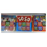 Pinball Backglass 50-50 / Shoot-A-Line / Fun Spot