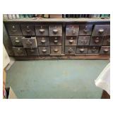 24 Drawer Pharmacist Base Cabinet #1