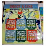 Pinball Backglass Shoot a Line Bowling