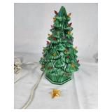 Vintage Ceramic Christmas Tree 10" Tall