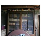 Wall Cabinet Wavy Glass -must be removed from Wall