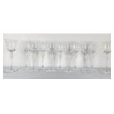 Carl Faberge Anna Pavlova Frosted Set 11 Stems