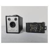 Vintage Ansco Shur-Shot Jr. and Piccolette cameras
