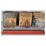 Set of 3 vintage Big Little Books 1930