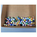 Vintage marbles with two shooters