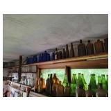 All bottles above cabinets #1 & #2 Pickers Rights