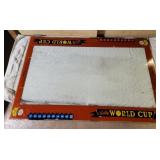 Backglass: World Cup 28" x 43"  & Others