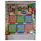 Pinball Backglass Beauty in Tea Cups Pin Ups