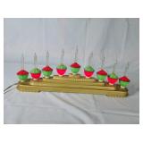 Candolier with 9 bubble lights