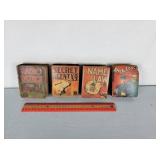 Set of 4 vintage Big Little Books 1930
