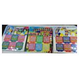 Pinball Backglass: Tea Cup, Fun Way, Money Wheel