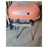 Meco Charcoal grill and Misc Handled Tools