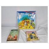 Boy Scout handbook and records