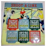 Pinball Backglass Shoot a Line Bowling