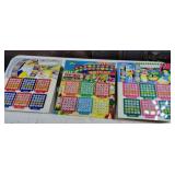 Pinball Backglass: Money Wheel, Tea Cup & Carousel