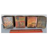 Set of 4 vintage Big Little Books 1930