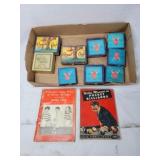 NOS Pool Cue Tips & Books - -Keep graphics