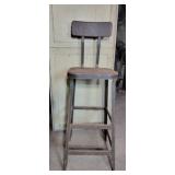 Metal Shop Stool - Lyon Metal Products Aurora IL