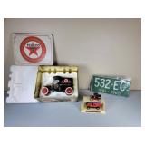 Texaco Model T Delivery Truck, 1961 License Plate