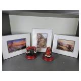 San Francisco Items: Music Boxes & Prints