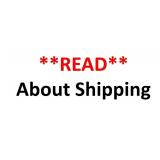 **Limited shipping** READ ***