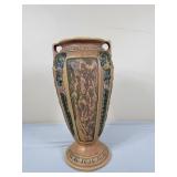 Unmared Roseville Florentine Vase 10.5"