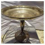 Sterling Silver Compote Weighted Base