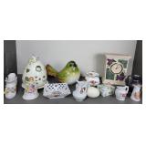 Floral Clock Ring/Jewelry Holder, Bird More