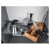 Kitchen Utensils, Steak Knives, Mixer, Can Opener