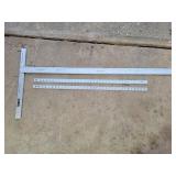 Johnson 36" Rules - Sands Drywall T Square