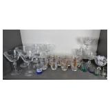 Asst Stemware - vintage barware