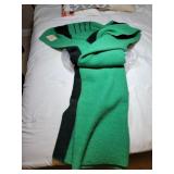 4 Stripe Hudson Bay Point Blanket Green 84 x 68