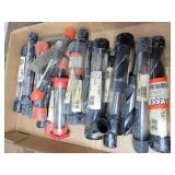 Asst Drill Bits 1/2" shank look to be Mostly NEW