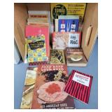 Stationary & vintage cookbooks