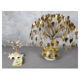 Brass wire trees 1 Music Box / 1 Shells