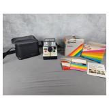 Polaroid One-step Camera, Instaflash D & case