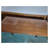 A Brandt Company Ranch Oak drop leaf buffet