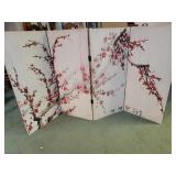 Canvas room divider