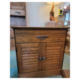 MCM Ranch Oak Storage Cabinet