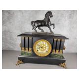 Mantle Clock converted to Battery