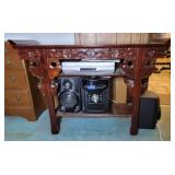 Chinese Rosewood console table